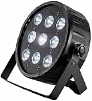 LEDピクチャー　ハリウッド☆ Amazon.com: Monoprice 9 x 10-Watt Quad LED Flat Par Stage
